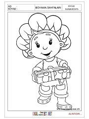 Fifi ve Flowertots boyama sayfaları